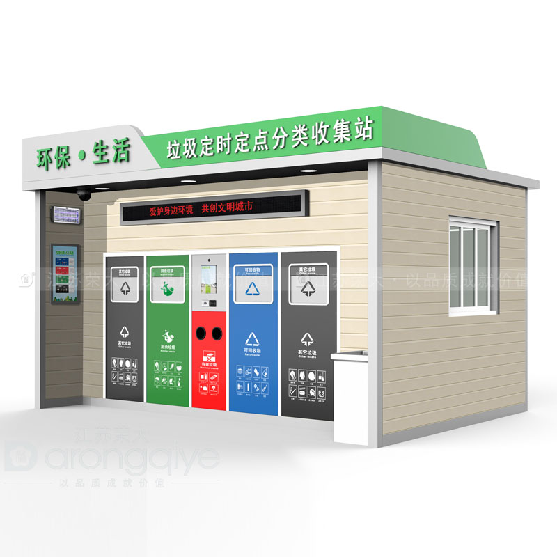 小區(qū)垃圾分類房,環(huán)保行動(dòng)的重要一步配圖二